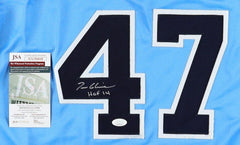 Tom Glavine Signed Atlanta Braves Throwback Jersey "HOF 14" (JSA COA) 300+ Wins