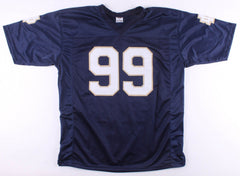 Jerry Tillery Signed Notre Dame Fighting Irish Jersey (JSA) Chargers 1st Rnd Pck