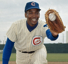 Ernie Banks / Mr. Cub Signed Hall of Fame Plaque Postcard (PSA/DNA) Chicago Cubs