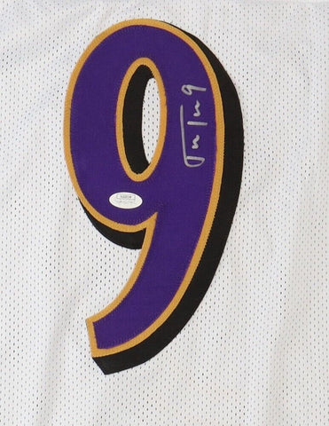 Justin Tucker Signed Baltimore Ravens Jersey (JSA) NFL Record 66 Yard Field Goal