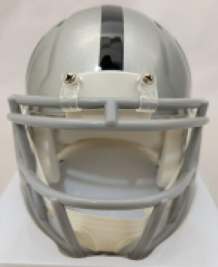 Howie Long Autographed Oakland Raiders Mini Helmet Gridiron