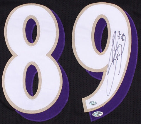 Steve Smith Sr. Signed Baltimore Ravens Jersey (Smith Holo) 5×Pro Bowl W.R.