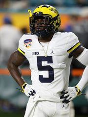 Jabrill Peppers Signed Michigan Wolverines Jersey (JSA COA) Patriots Safety