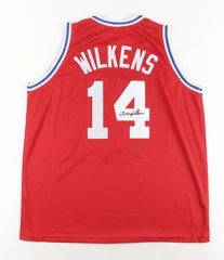 Lenny Wilkens Signed Hawks Jersey (JSA COA) St. Louis Point Guard 1960–1968