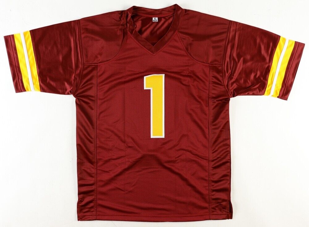 Jahan Dotson Signed Washington Commanders Jersey (JSA) 2022 1st Round Pick / W.R