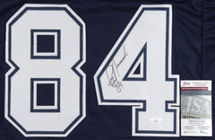 Jay Novacek Signed Dallas Cowboys Jersey / 3×Super Bowl Champion (JSA COA) TE