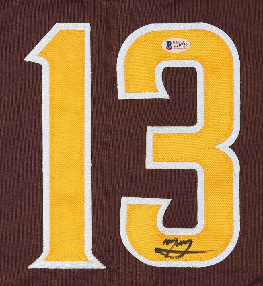 Manny Machado Signed San Diego Padres Jersey / 3×All-Star 3rd Base (Beckett COA)