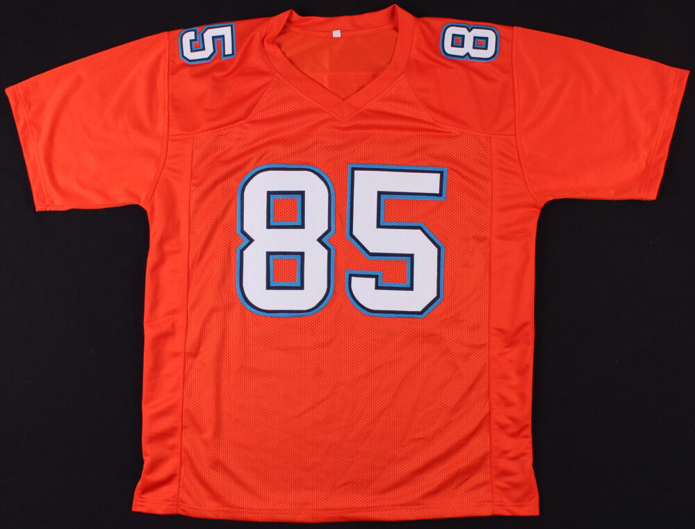 MIAMI DOLPHINS MARK DUPER #85 SIGNED HOME ORANGE JERSEY "MARKS  BROTHERS" JSA