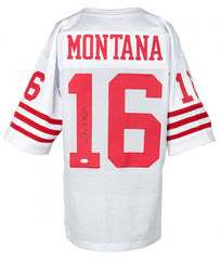 Joe Montana Signed San Francisco 49ers Jersey (JSA COA)  4xSuper Bowl Champ