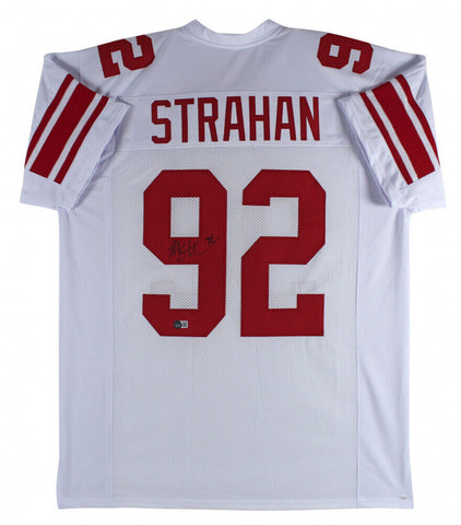 Michael Strahan New York Giants Signed Jersey (Beckett Hologram) 7×All Pro D E