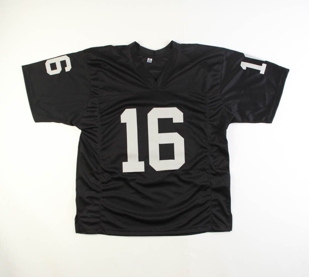 Jim Plunkett Signed Oakland Raiders Jersey (Schwartz Sports) Super Bowl XV M.V.P