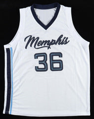 Marcus Smart Signed Memphis Grizzlies Jersey (Beckett) 2021-22 Defensive P O Y