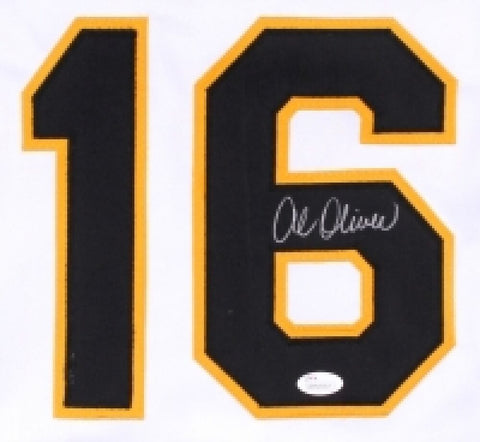 Al Oliver Signed Pirates Jersey (JSA) 7× All-Star (1972, 1975, 1976, 1980–1983)