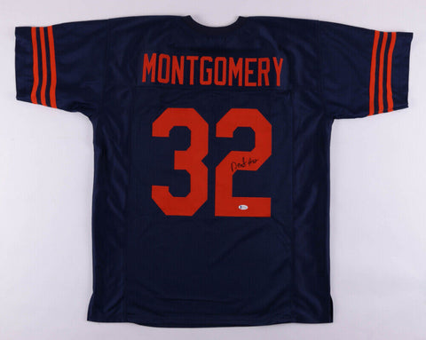 David Montgomery Signed Chicago Bears Color Rush Jersey (Beckett COA) #1 R.B.