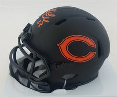 Charles Tillman Signed Chicago Bears Eclipse Alternate Mini Helmet (Beckett COA)
