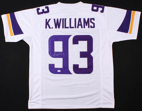 Kevin Williams Signed Minnesota Vikings Jersey (JSA COA) Def. Tackle 2003-2013