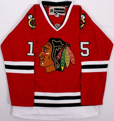 Artem Anisimov Signed Chicago Blackhawks Reebok style Jersey (PSA COA)