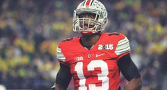 Eli Apple Signed Ohio State Buckeyes Jersey Inscribed "2014 NATL Champs!" (JSA)