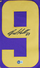 Jared Allen Signed Minnesota Vikings Color Rush Jersey (Beckett) 5xPro Bowl D.E.