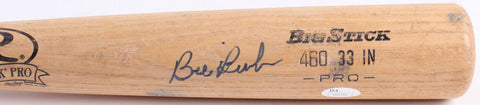 Bob Dernier Signed Rawlings Adirondack Pro Game Used Cracked Bat (JSA COA)