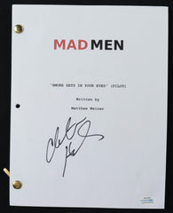 Christina Hendricks (Joan Harris) Signed "Mad Men" Full Script (AutographCOA)