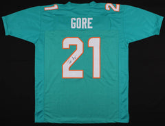 Frank Gore Signed Dolphins Jersey (JSA COA) 5×Pro Bowl (2006,2009,2011–2013) R.B