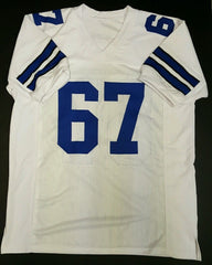 Russell Maryland Signed Dallas Cowboys Jersey (JSA COA) 3xSuper Bowl Champion