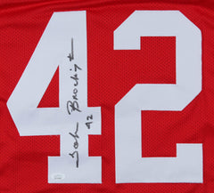 John Brockington Signed Ohio State Buckeyes Jersey (JSA Hologram) Packers R.B.