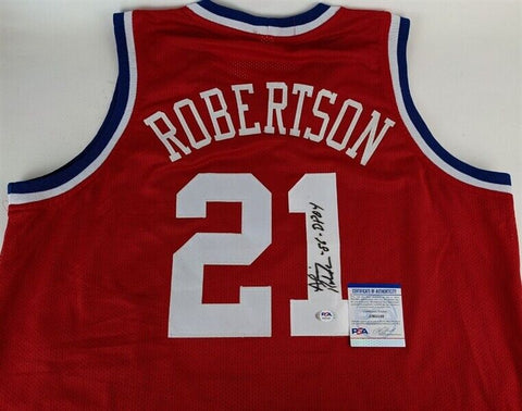 Alvin Robertson "86 DPOY" Signed 1985-86 NBA Western Conference All-Stars Jersey