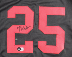 Jarace Walker Signed Houston Cougar Jersey (Beckett) 2023 ACC Freshman o/t Year