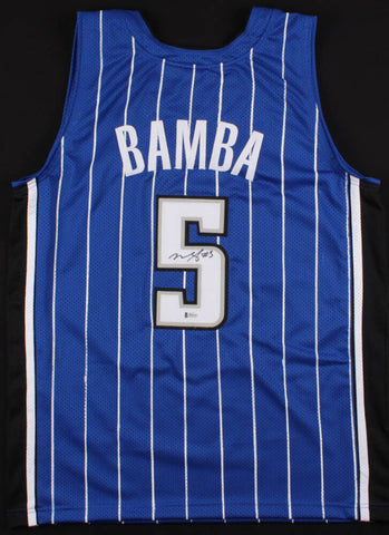 Mo Bamba Signed Magic Jersey (Beckett Hologram) Orlando's  2018 1st Rd Pick 2018
