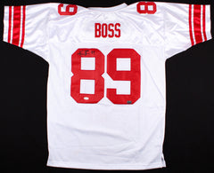 Kevin Boss Signed New York Giants Jersey  (Gridiron Legends COA) Tight End