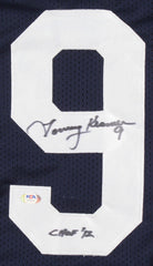 Tommy Kramer Signed Rice Owls Jersey Inscribed "CHOF '12" (PSA COA) Vikings Q.B.