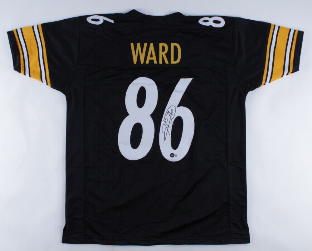Hines Ward Signed Steelers Jersey (Beckett Holo) / 2×Super Bowl Champion W.R.