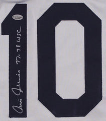 Chris Chambliss Signed Gray N.Y. Yankees Jersey Inscribed "77-78 WSC" (Leaf COA)