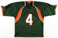 Devin Hester Signed Miami Hurricanes Jersey (PSA) Chicago Bears HOF Return Man