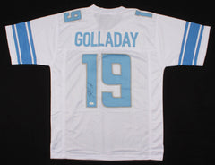 Kenny Golladay Signed Detroit Lions Jersey (JSA COA) 2017 3rd Rd.Draft Pick W.R.