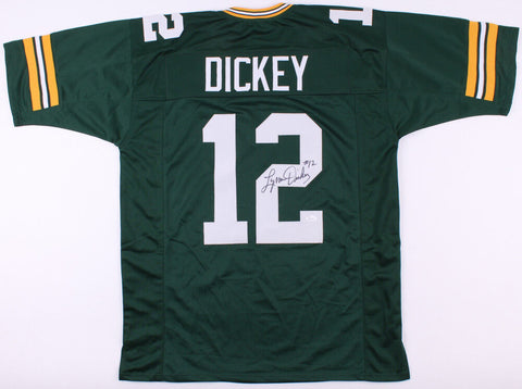 Lynn Dickey Signed Green Bay Packers Jersey (JSA COA) Starting QB (1976–1985)