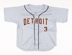 Gary Sheffield Signed Detroit Tiger Gray Road Jersey (JSA COA) 500 Home Run Club
