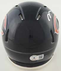 Montez Sweat Signed Chicago Bears Mini Helmet (Beckett) 2023 Pro Bowl Def. End