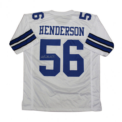 Hollywood Henderson Signed Dallas Cowboys Jersey  (JSA COA)  Pro Bowl Linebacker