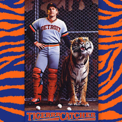 Lance Parrish Signed Franklin Catcher's Glove (Schwartz COA) 1984 Detroit Tigers