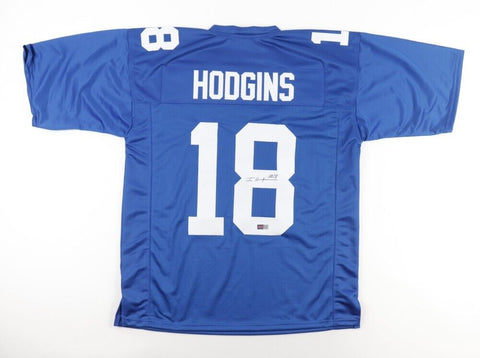Isaiah Hodgins Signed New York Giants Jersey (Players Ink) 2020 Draft Pick W.R.