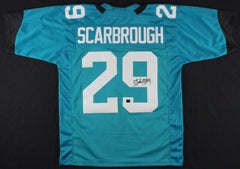 Bo Scarbrough Signed Jaguars Jersey (Scarbrough Hologram) Alabama Running Back