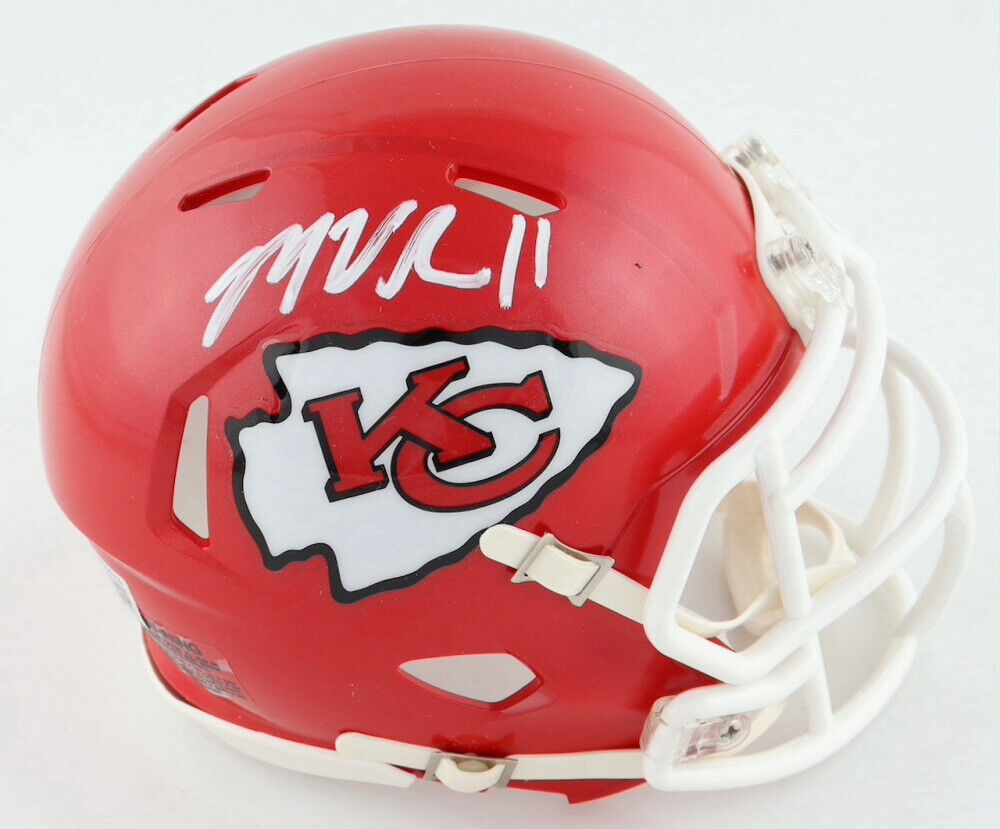 Marquez Valdes-Scantling Signed Kansas City Chiefs Mini Helmet