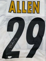 Brian Allen Signed Pittsburgh Steelers Jersey (TSE COA)  2017 5th Round Pick D,B