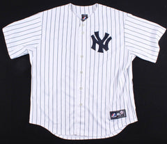 Dan Pasqua Signed New York Yankees Majestic Authentic Jersey (TriStar Hologram)