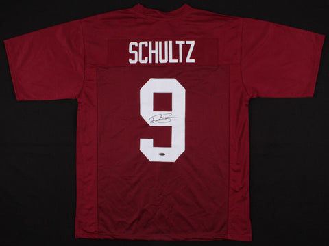 Dalton Schultz Signed Stanford Cardinal Jersey (TriStar Holo) Cowboys Tight End