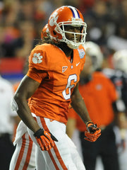 DeAndre Hopkins Signed Clemson Tigers Jersey (Beckett) 5xPro Bowl Wide Receiver