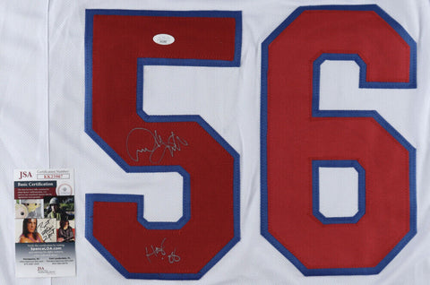 Andre Tippett Signed New England Patriots Jersey (JSA COA) SB.XX / HOF 2008